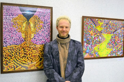 Der Grazer Künstler Michael Birnstingl